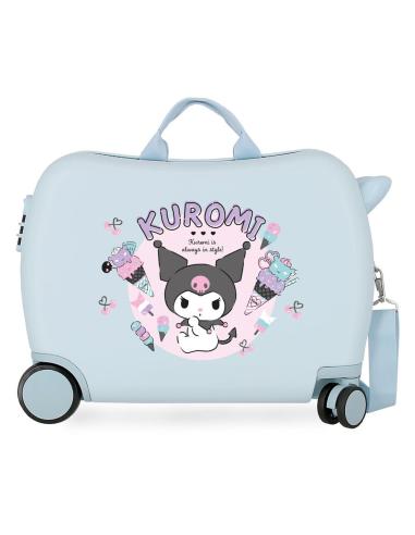 JOUMMA BAGS Maleta trolley ABS Always In Style Kuromi Hello Kitty 50cm
