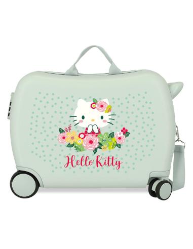 JOUMMA BAGS Maleta trolley ABS Floral Hello Kitty 50cm