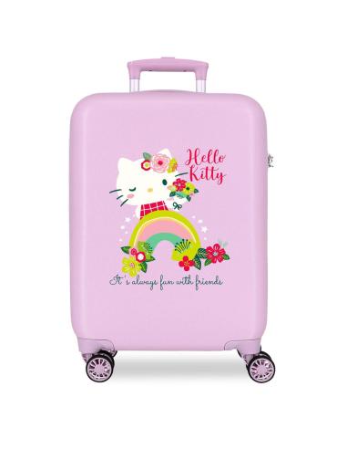 JOUMMA BAGS Maleta trolley ABS Always Fun With Friends Hello Kitty 55cm