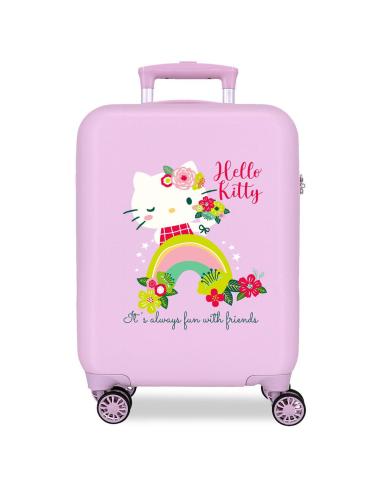 JOUMMA BAGS Maleta trolley ABS Always Fun With Friends Hello Kitty 50cm