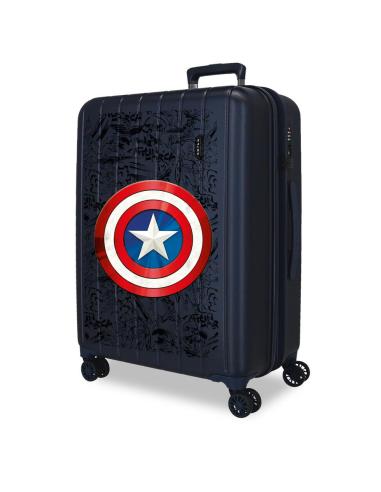 JOUMMA BAGS Maleta trolley ABS Hero Capitan America Marvel 65cm