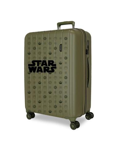 JOUMMA BAGS Maleta trolley ABS Green Star Wars 65cm