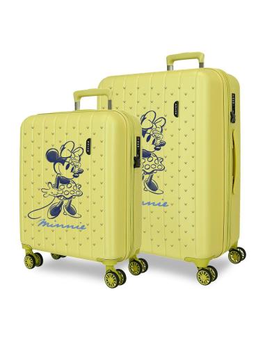 JOUMMA BAGS Set 2 maletas trolley ABS Line Minnie Disney 55/65cm