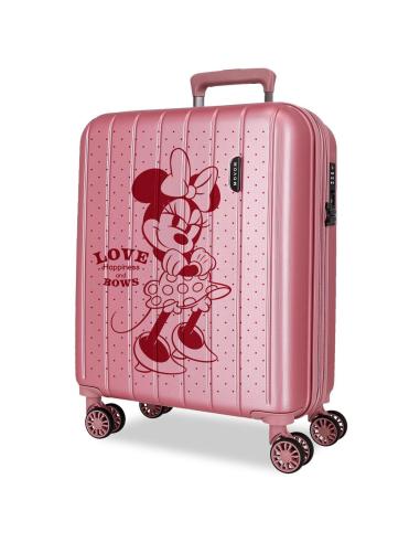 JOUMMA BAGS Maleta trolley ABS Love Minnie Disney 55cm