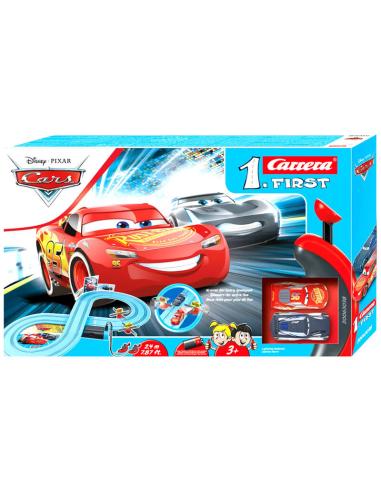CARRERA Circuito carreras Rayo & Storm Cars Disney Pixar