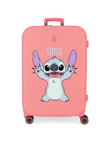 JOUMMA BAGS Maleta trolley ABS Playful Stitch Disney 70cm