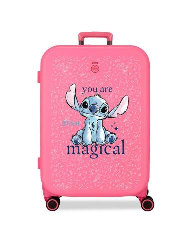 JOUMMA BAGS Maleta trolley ABS You Are Magical Stitch Disney 70cm
