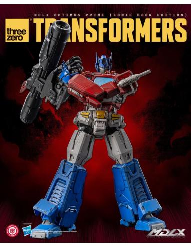 ThreeZero Transformers Figura MDLX Optimus Prime (Comic Book Edition) 18 cm